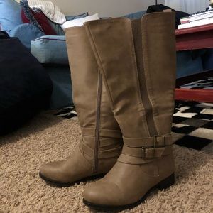 Extra Wide Calf Knee High Boots